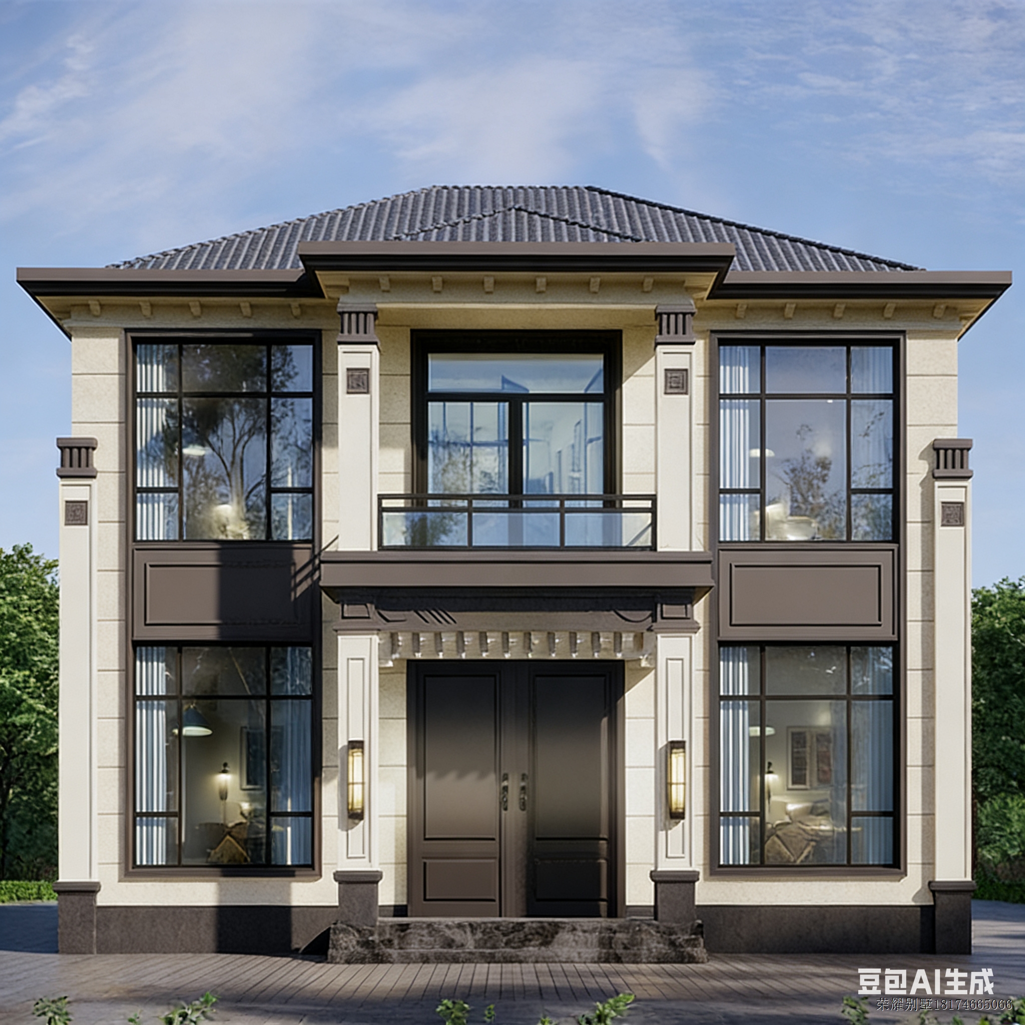 新中式别墅全套施工图到手可动工包工头再也不能偷工减料了